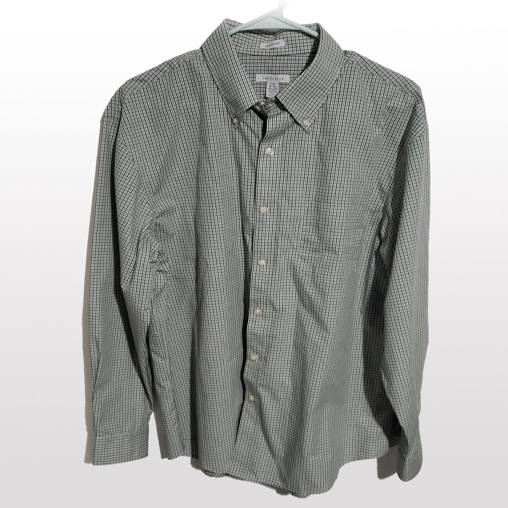 Van Heusen Long-Sleeve No Iron Button Down Shirt